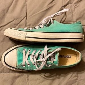 Converse Aqua Canvas Sneakers